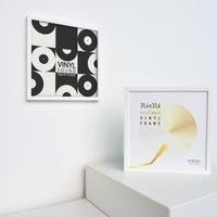 Nielsen Vinyl Record Album LP Holder/Frame, 34 x 34cm, White