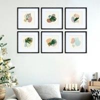 Nielsen Picture Frame Set For Gallery Wall 6 Frames 30X30Cm Black