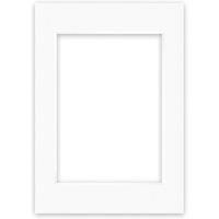 nielsen Conservation Picture Mount White A2, 42x59.4cm to fit Image Size A3, 29.7x42cm, Acid-Free (pH Neutral) Protective Photo Mount, Smooth Surface - Pure White