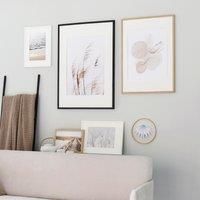 Nielsen Skava A4 Black Wooden Picture Frame With 15x20cm Mount