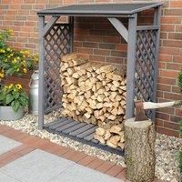 Speyer Firewood Rack Grey