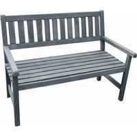 Promex Grey Johanna 2 Seater Garden Bench
