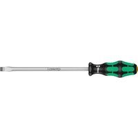 Wera Kraftform 334 Screwdriver - Flared Slotted Tip 10 Mm