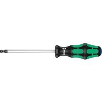 Wera Kraftform Plus Ballend Hex Screwdriver Imperial 1/4" 125mm
