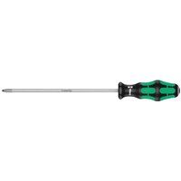 Wera 355 PZ Kraftform Lasertip screwdriver, Pozidriv PZ 2 x 200 mm, 05009317001