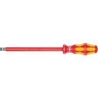 Wera Kraftform Plus VDE Insulated Screwdrivers 160i Slotted Lasertip 10,000V