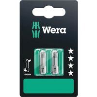 Wera Insert Bit - Carded Pack of 2 Phillips Tip Ph 2 25mm