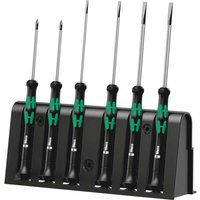 Wera Phillips & Slot Kraftform Micro Precision Screwdriver Set + Rack 2035/6A