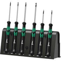 Wera 05118156001"2052" Screwdriver Set for Electronic Applications - Silver (6-Piece)