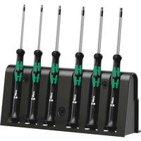 Wera 2067/6 TORX® BO Kraftform Micro Screwdriver Set, for electronic applications, TX7-TX20, 6 Piece, 05118154001