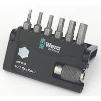 Wera Bit-Check 7 Drill Bit Hex Key Set 7Pcs