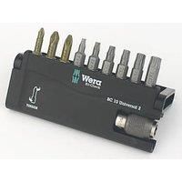 Wera Bit-Check 10 Universal 2 Bit Set, PZ/TORX®, 10pc, 05134200001