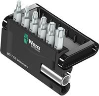 Wera 05056294001 Mini-Check Set Extra-Tough for Drill/Drivers, Torx TX10-40 7pc