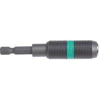 Wera 897/4 R SB Rapidaptor BiTorsion Long Service Life Universal Bit Holder, 1/4" x 75 mm, 05073420001 , Black