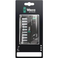 Wera 05073410001 Bit-Check Set 8600-9/TZ SB Torsion Extra-Tough with Rapidaptor, for Drill/Drivers, Metal Jointing, SL, PZ, PH 10pc
