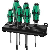 Wera 367/6 TORX® HF Kraftform holding function screwdriver set with rack, 6pc, 05028059001