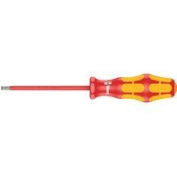 Wera 006121 Kraftform 160 VDE Insulated Screwdriver Slotted Tip 5.5mm /200mm