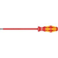 Wera Kraftform Plus Series 100 VDE 160 i Insulated Screwdriver for Slot Screws with Lasertip