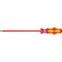 Wera 006165 Kraftform 165i VDE Insulated Pozi Screwdriver PZ2 x 200mm