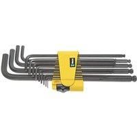 Wera 05021728001 Hex-Plus Hex Key Set 950 PKL/13 SZ N High Torque with Ball-end, Imperial BlackLaser, 0.05-inch-3/8-inch, 13-Piece