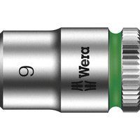 Wera 05003508001 9 mm 8790 HMA Zyklop Socket with Hexagon Drive - Silver