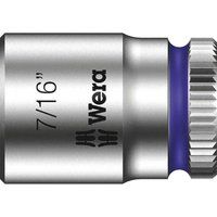 Wera 05003521001 7/16-Inch 8790 HMA Zyklop Socket with Hexagon Drive - Silver