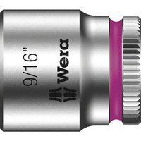 Wera 8790 HMA Zyklop 1/2-Inch Drive Deep Socket with 1/4 Inch Drive, 9/16 Inch 05003523001