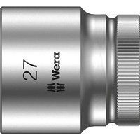 Wera 05003615001 27 mm 8790 HMC Zyklop Socket with Hexagon Drive - Silver