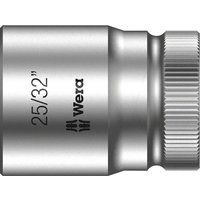 Wera 05003626001 25/32-Inch 8790 HMC Zyklop Socket with Hexagon Drive - Silver