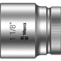Wera 05003633001 1 1/8-Inch 8790 HMC Zyklop Socket with Hexagon Drive - Silver