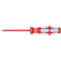 WERA 3160i VDE Stainless Steel Kraftform Screwdriver, Choose Pozi,Phillips,Slot