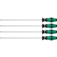 Wera 367/4 TORX® HF Kraftform extra-long blade with holding function screwdriver set, 4pc, 05028074001