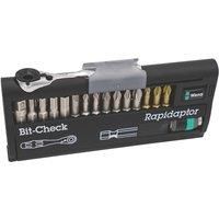 Wera Bit-Check 30 Zyklop Mini 1 Bit Ratchet & Bit Set, 30pc, 05073640001