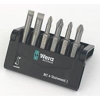 Wera 05056474001 Mini-Check Set Torsion Extra tough 50 mm Direct Drive PH / PZ / SL 6pc