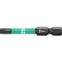 Wera 05057665001 T25 x 50mm Torx Impaktor Diamond Coated Power Bit