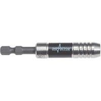 Wera IMP 05057675001 897/4 Impaktor Bit Holder with retaining Ring and Magnet, Silver