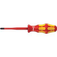Wera 05006466001 2 x 100 mm "165iS PZ/S VDE" Insulated Screwdriver for Slotted/Phillips-screws - Silver