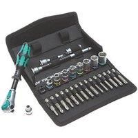 Wera 8100 SA 9 Zyklop Speed Multi-function Ratchet, Socket & Bit Set, 1/4" Drive, Imperial, 28pc, 05004019001