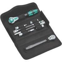 Wera 135949 1/4" Drive Kraftform Kompakt Zyklop Ratchet & Extension Set