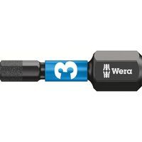 Wera 057603 Impaktor Screwdriver Bits Hex Plus 3mm x 25mm Pack of 10