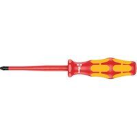 Wera 05020131001 1 x 80 mm "162 iSS PH VDE" Insulated Screwdriver for Phillips Screws - Silver