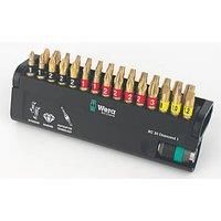 Wera Bit-Check 30 Diamond 1 Anti Cam-out BiTorsion Long Life bit set for drill/drivers PZ,PH,TX,SL 30 piece, 05057431001