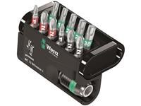 WERA Bi-Torsion 12 Pce PH/PZ/Torx Screwdriver Bit Set + Rapidaptor Holder 057420