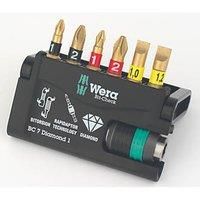 Wera 05057416001 PZ PH SL Bit-Check 7 Diamond BiTorsion Mixed Set of 7