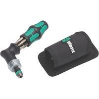 Wera 05051030001 Compact Tool Set Kraftform Pistol RA, Silver