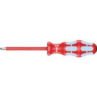 Wera 05022741001 PZ2 x 100 mm 3165i PZ VDE Insulated Phillips Screwdriver - Silver