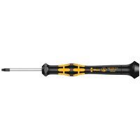 Wera 05030402001 TX6 x 40 mm "Kraftform 1567" Micro TORX Driver with Holding Function - Silver