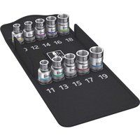 Wera 8790 HMC HF 1 Zyklop holding function socket set, 1/2" drive, 10pc, 05004203001