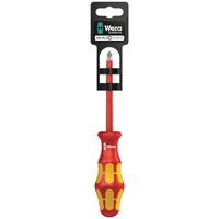 Wera 165 i PZ/S VDE Insulated Screwdriver for PlusMinus Screws (Pozidriv/Slotted), No. 2, Set of 1, 05100022001