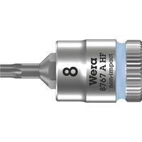 Wera "05003360001 8767 A HF Torx douille-embout Restraint Drive Zyklop 1/4 (with Retina Display) + iPad, Blue, 05003360001